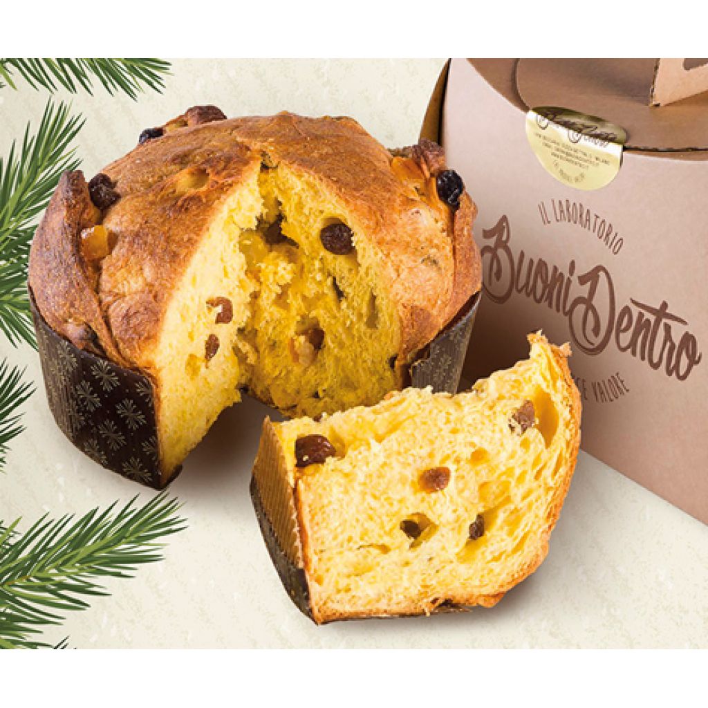 Panettone classico 1 Kg. (confezione scatola)