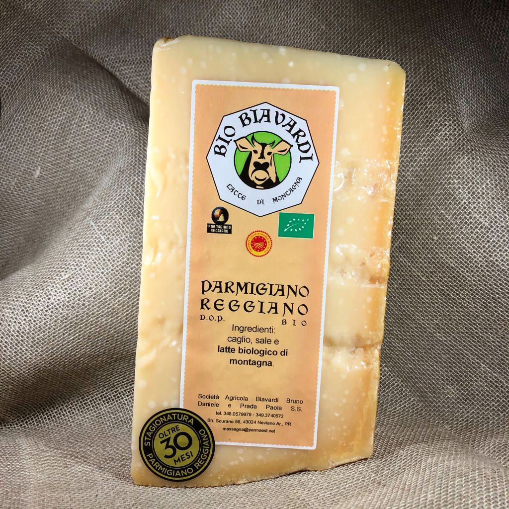 Parmigiano Reggiano BIO - 30 mesi - 1Kg