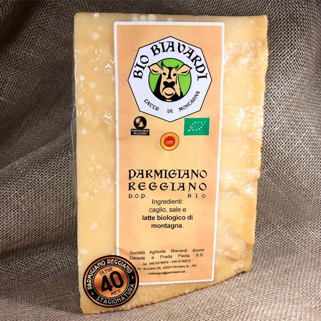 Parmigiano Reggiano BIO - 40 mesi - 1Kg