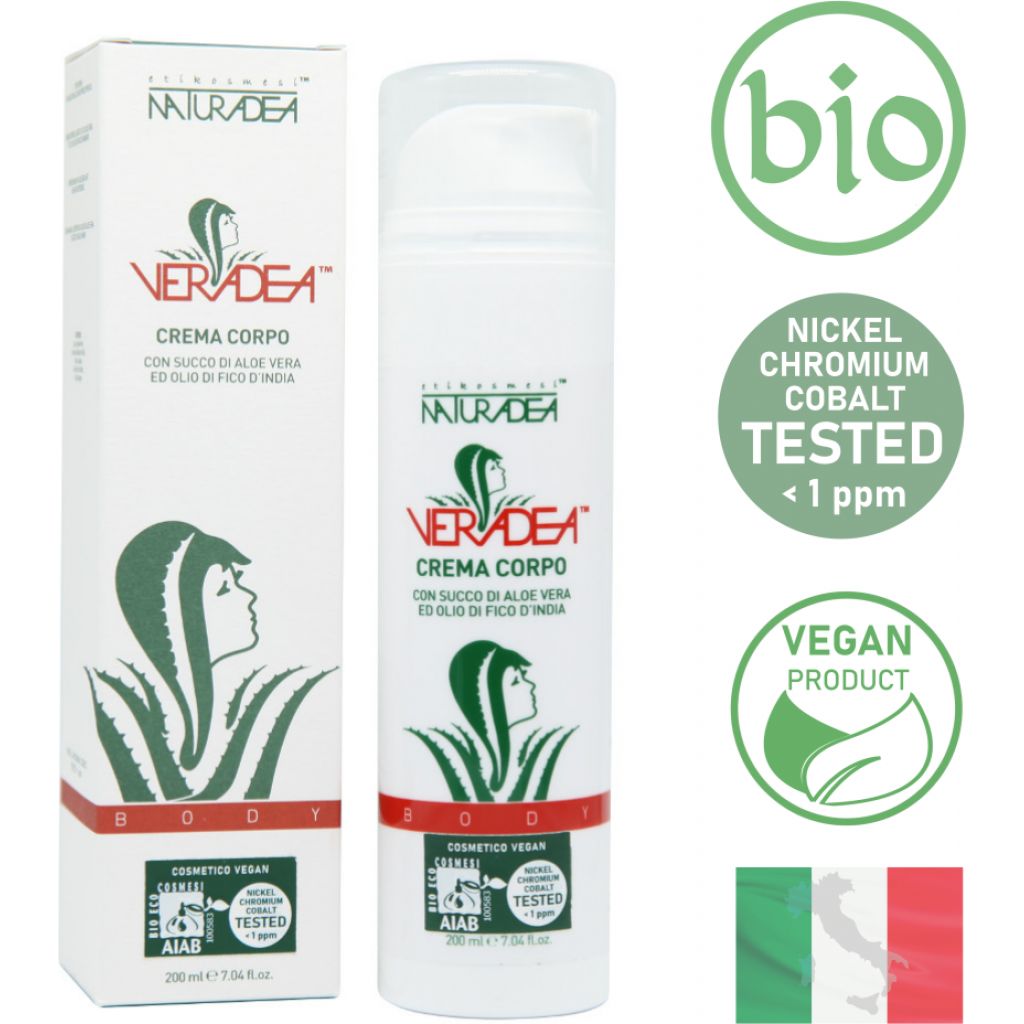 Veradea body cream with Aloe vera and prickly pear oil