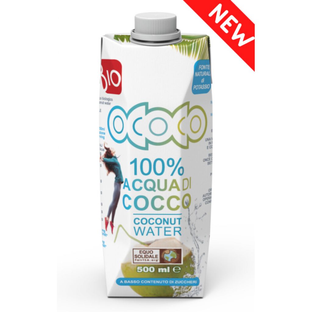 Cassa di acqua di cocco - contiene 12 pack da 500ml