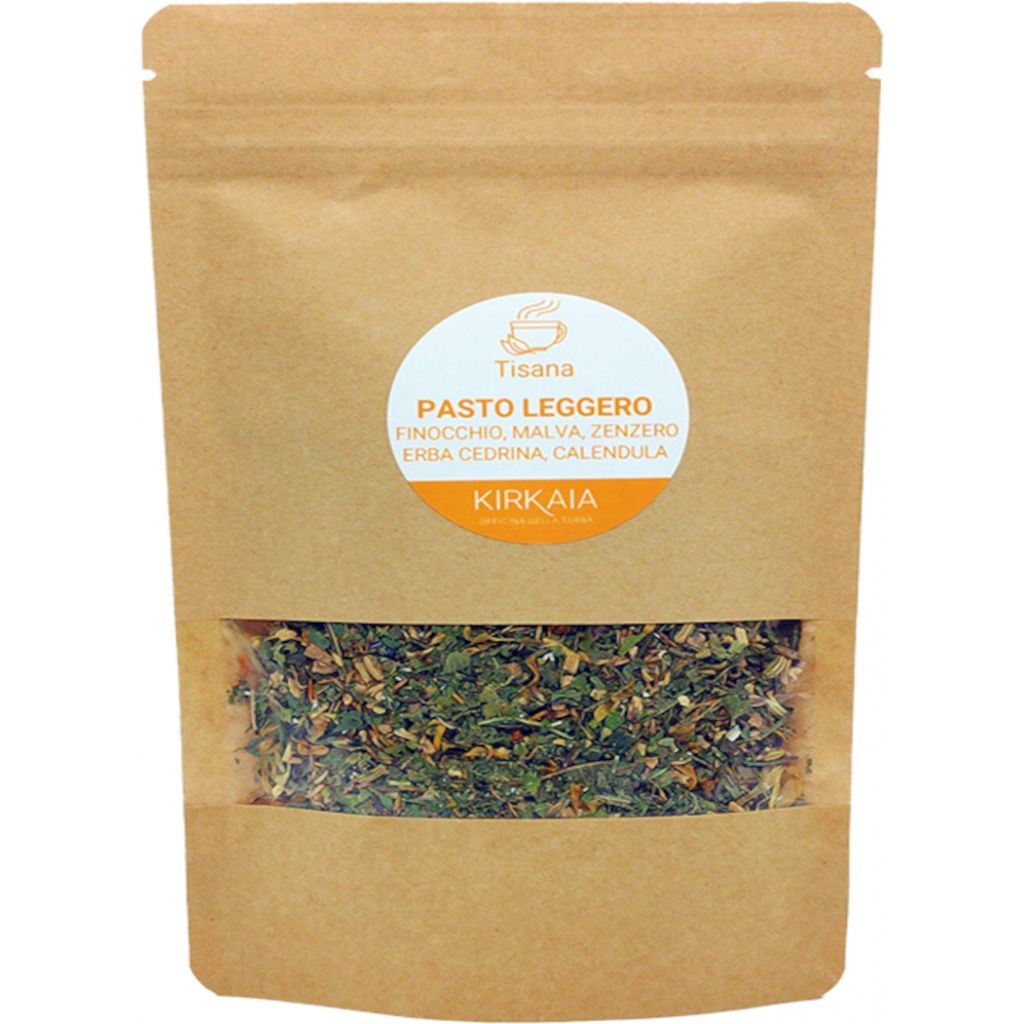 TISANA PASTO LEGGERO 30g - malva, tagete, finocchio, erba cedrina e zenzero