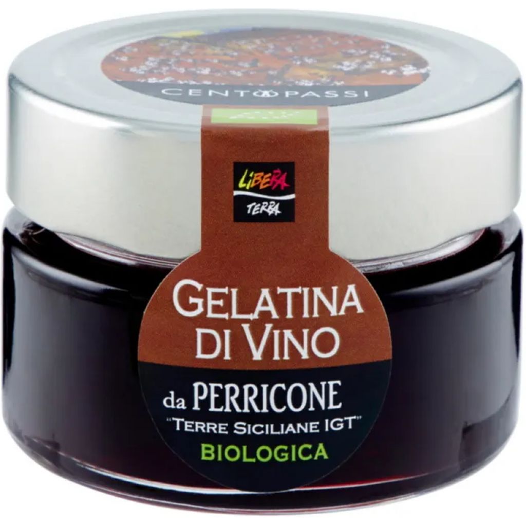 Gelatina di vino biologica da Perricone I.G.T.