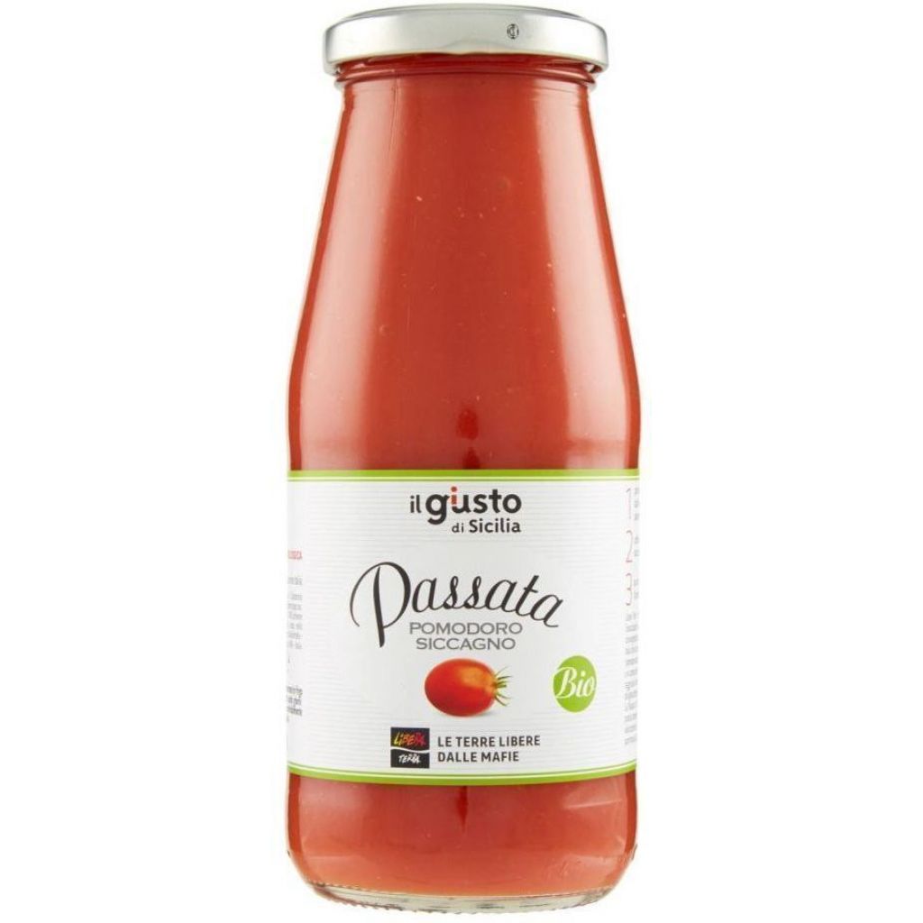 Organic Siccagno Tomato Puree - 410 g