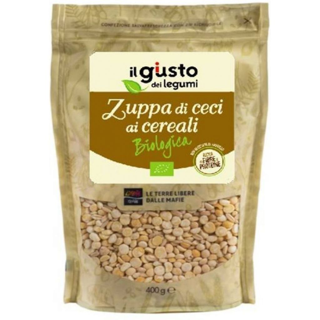Zuppa di Ceci ai Cereali biologica - 400 g