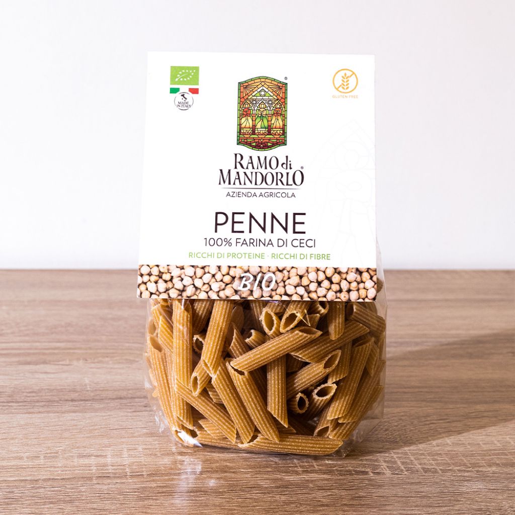 Pasta senza glutine 100% farina di ceci BIO, 250g