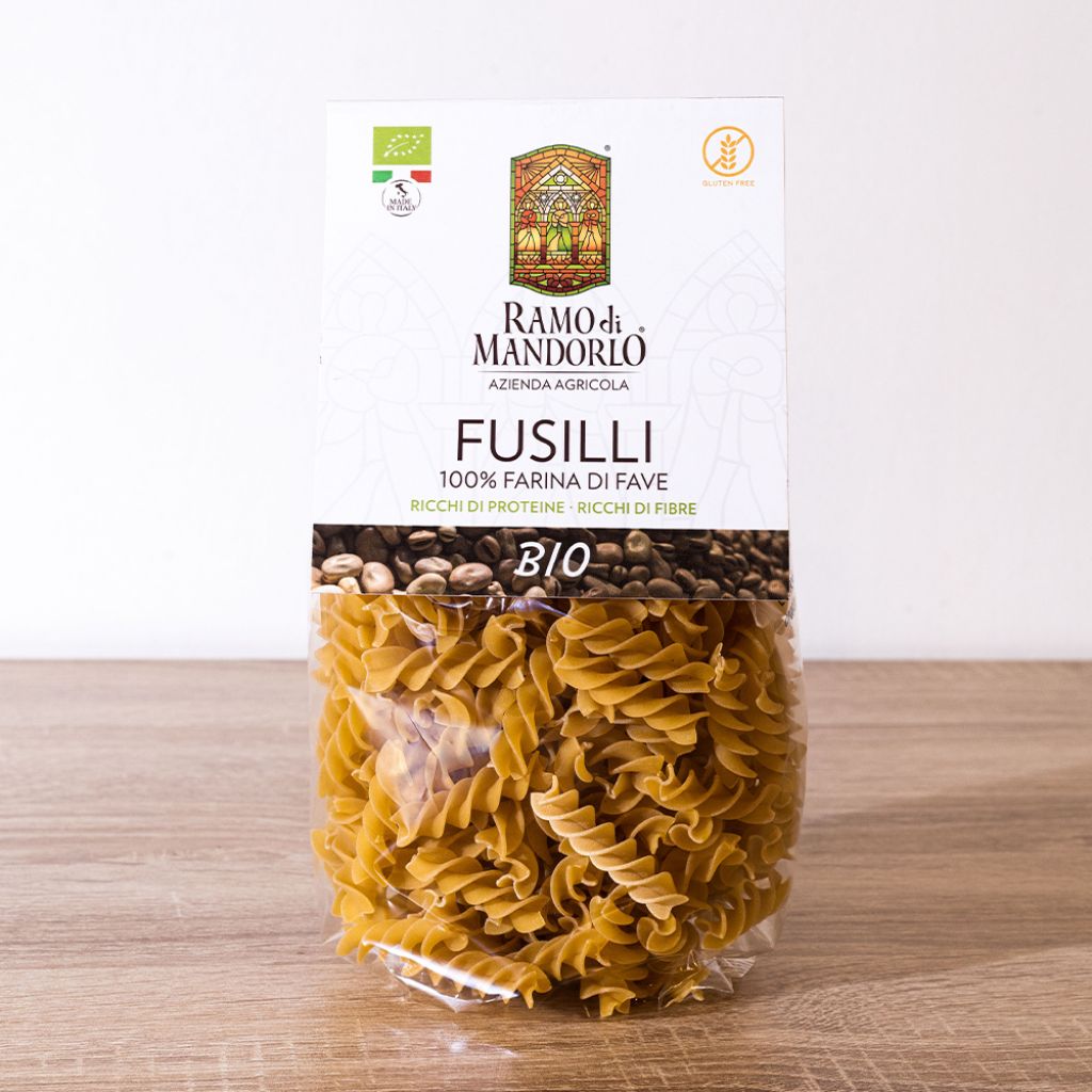 Pasta senza glutine 100% farina di fave BIO, 250g