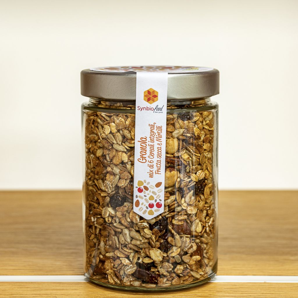 Granola Biologica con Frutta secca e Mirtilli 300g