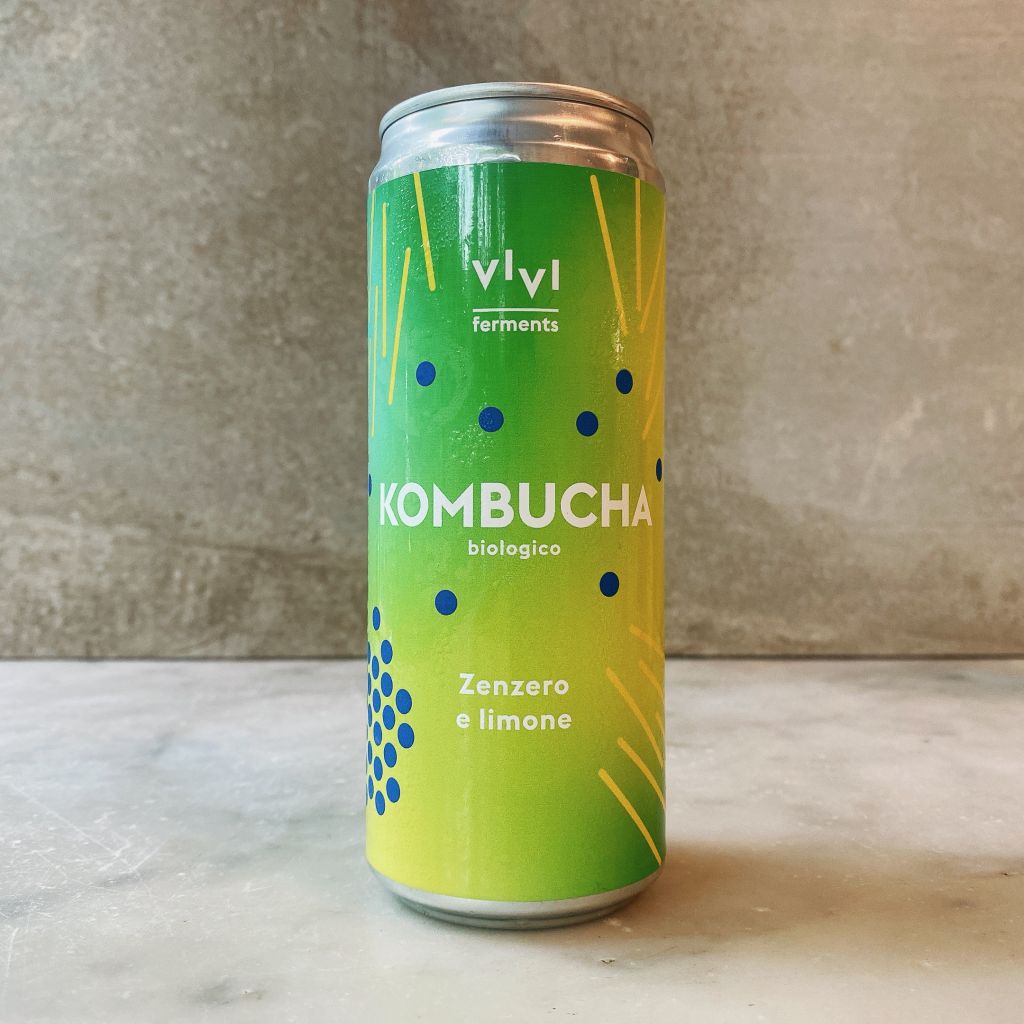 Kombucha zenzero e limone biologico