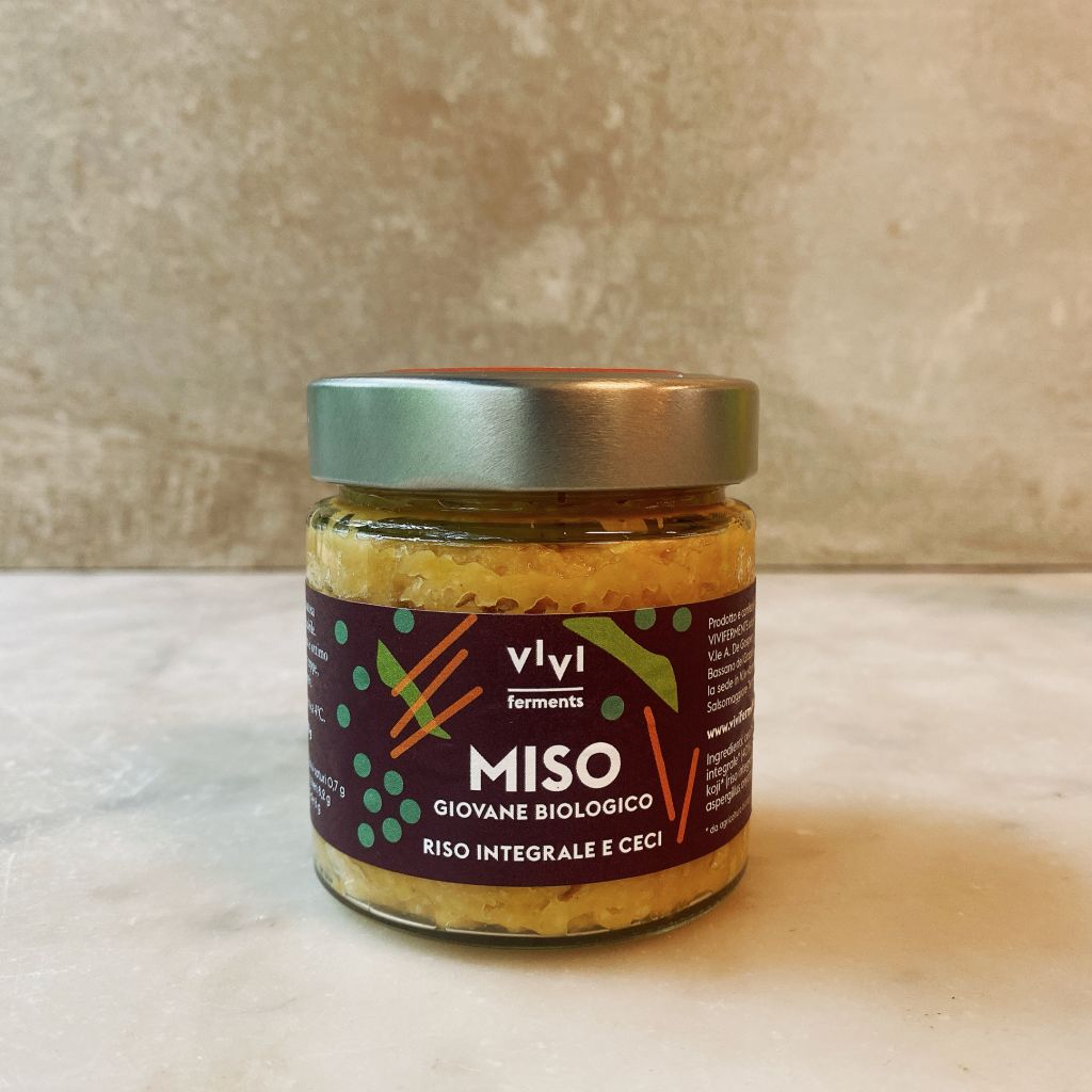 Miso giovane biologico. Riso e ceci