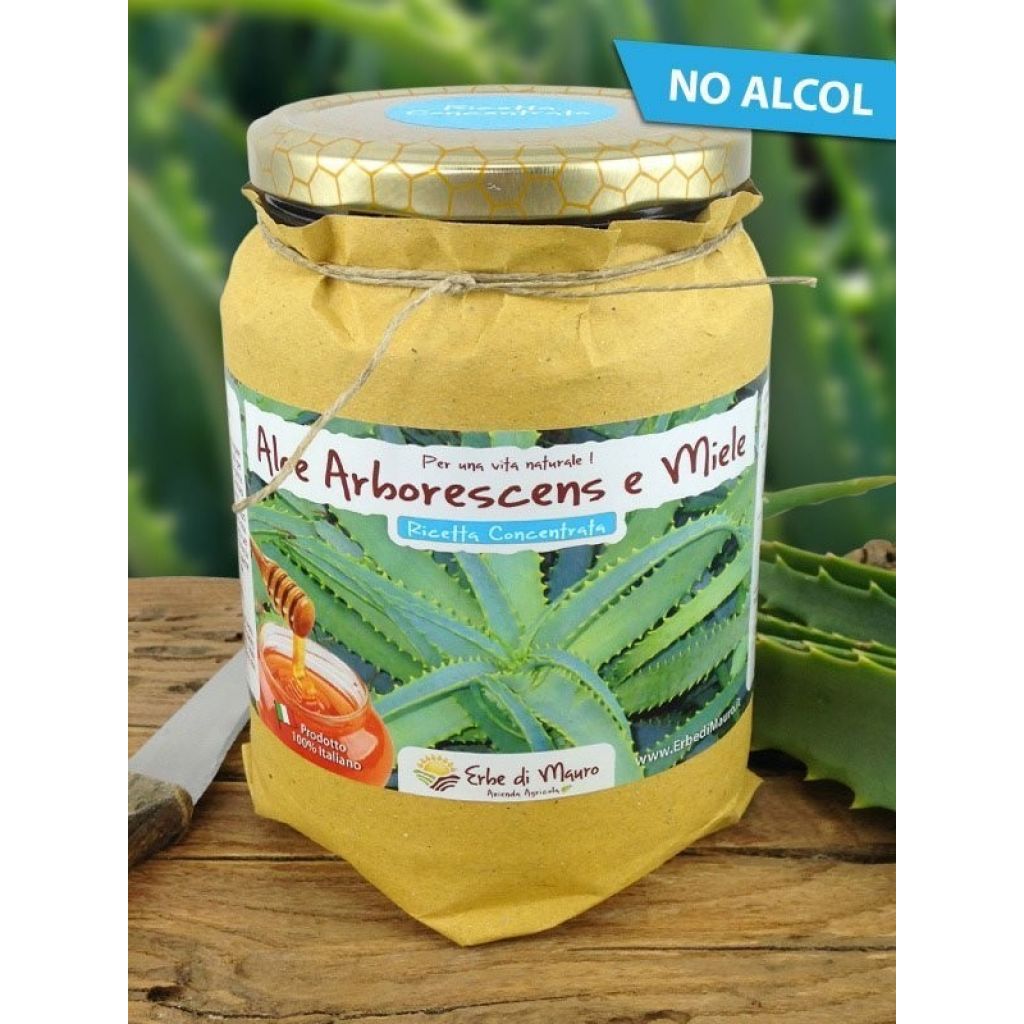 Aloe Arborescens e miele, Concentrata di Padre Zago, no alcol