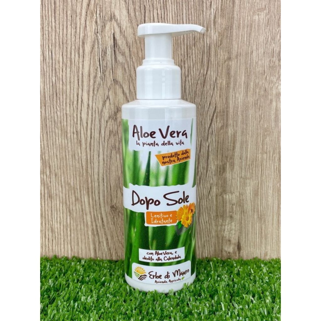 Dopo Sole all'Aloe Vera e olio di Calendula