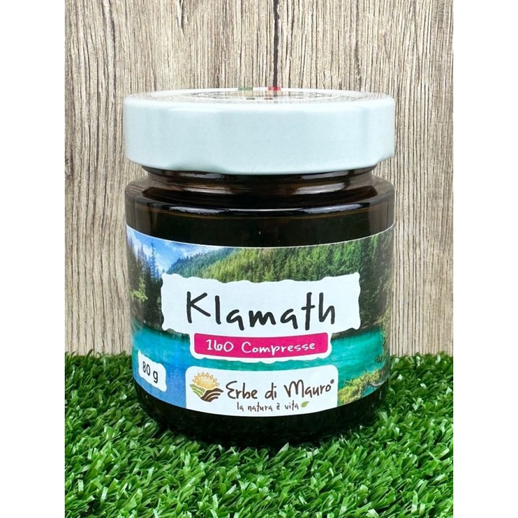 Klamath, alga in compresse