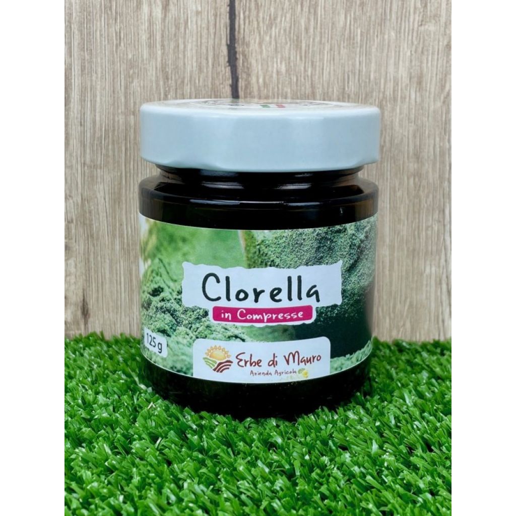 Clorella, alga in compresse