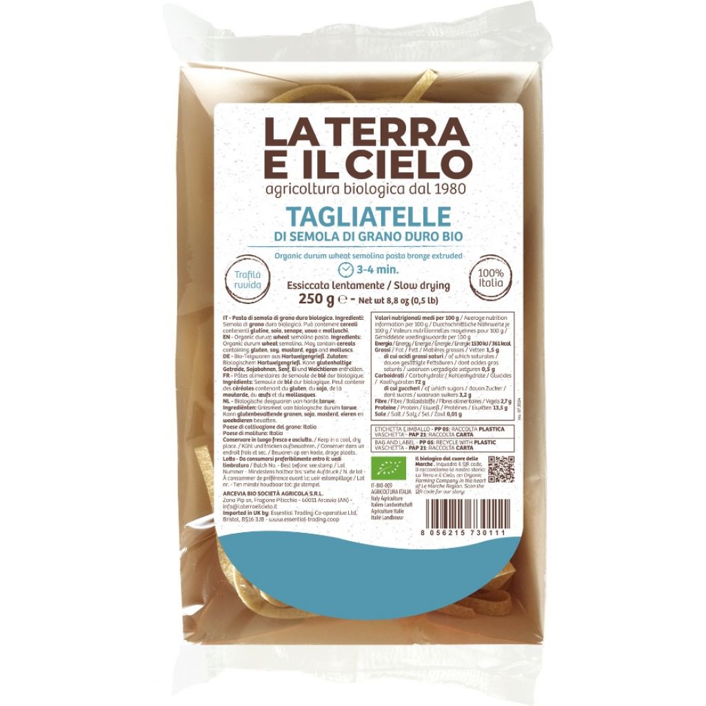 TAGLIATELLE DI SEMOLA GR 250