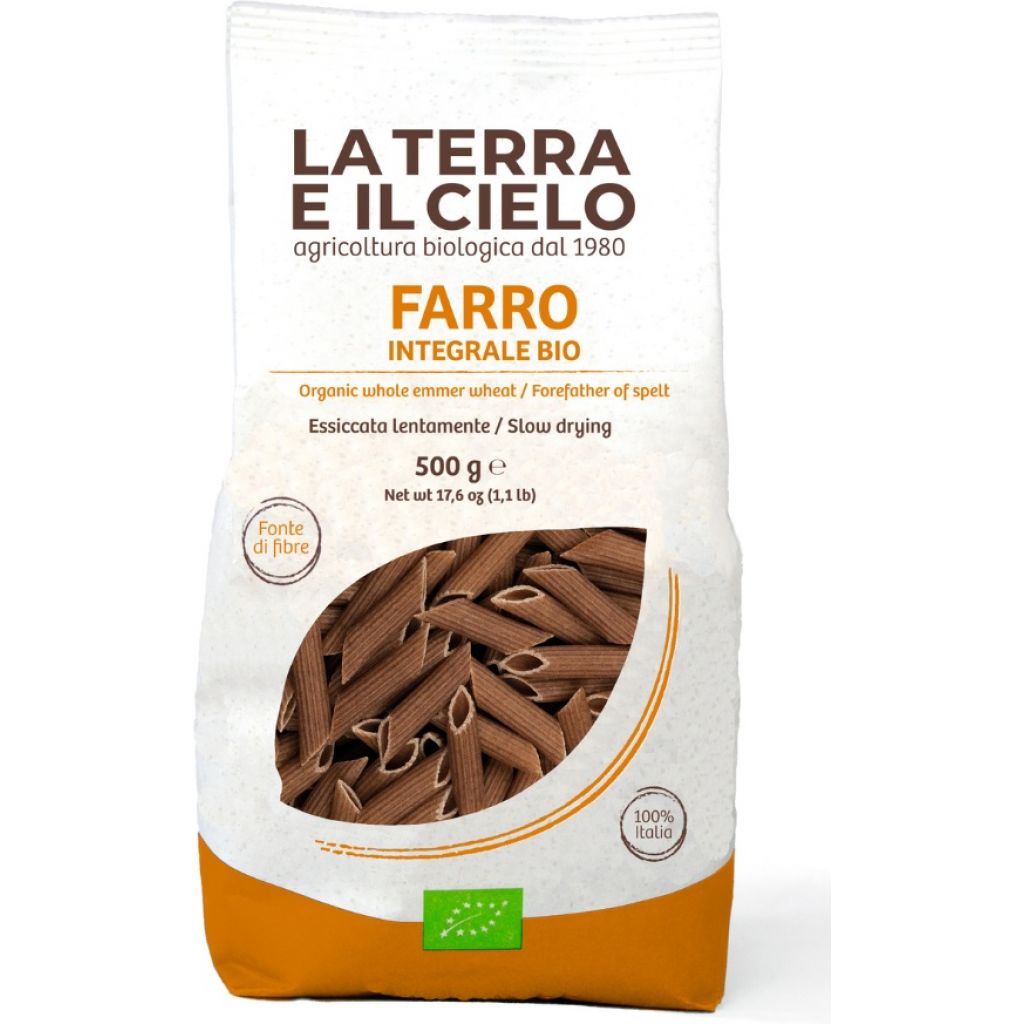 PENNE DI FARRO INTEGRALE GR 500