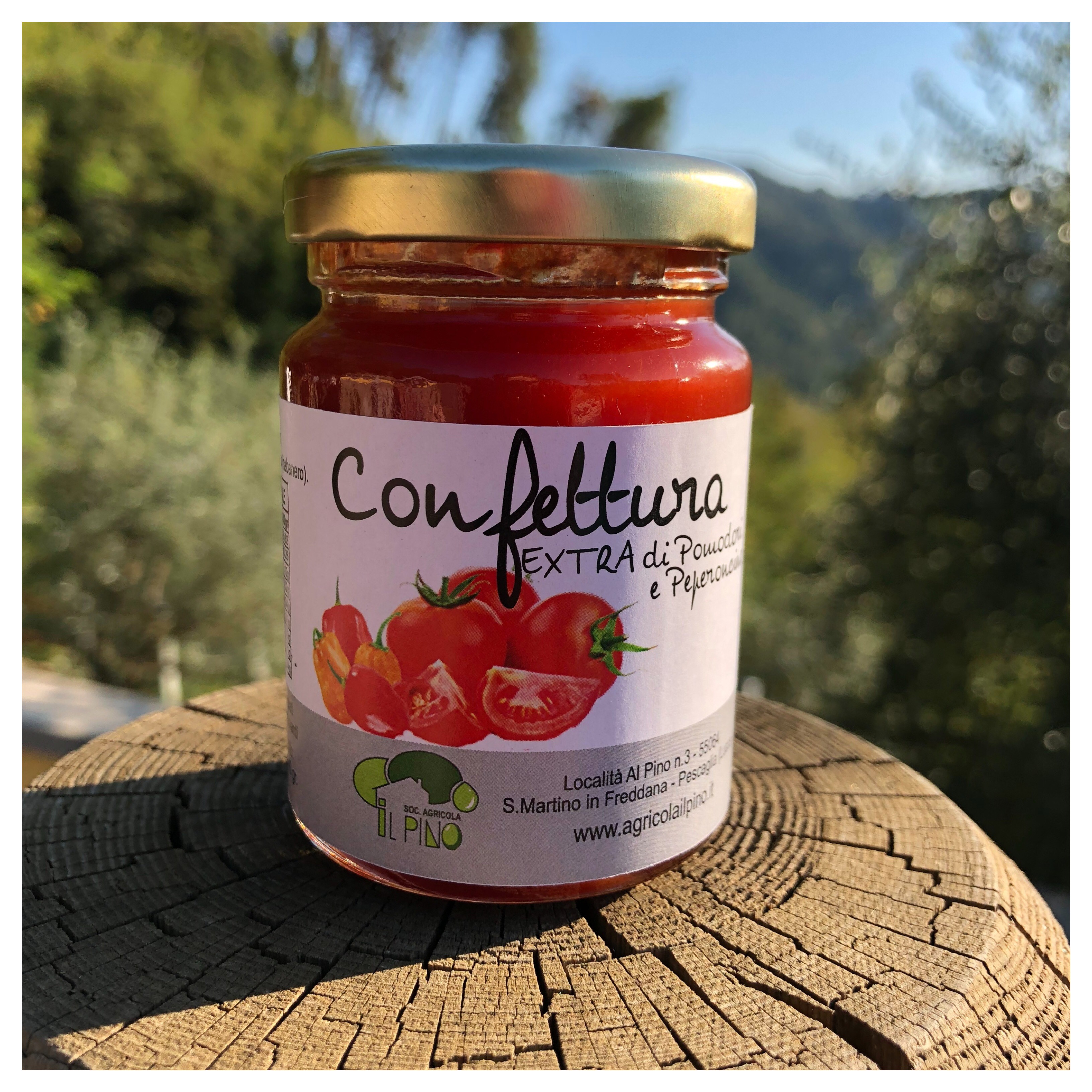 Confettura di Pomodoro e Peperoncino 110g