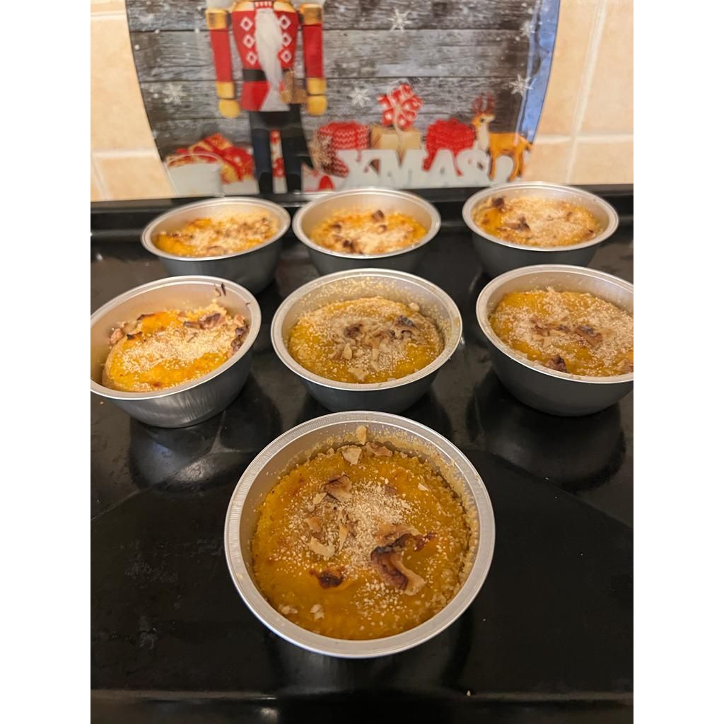 Sformatino mono porzione dii zucca di personal chef Silvia