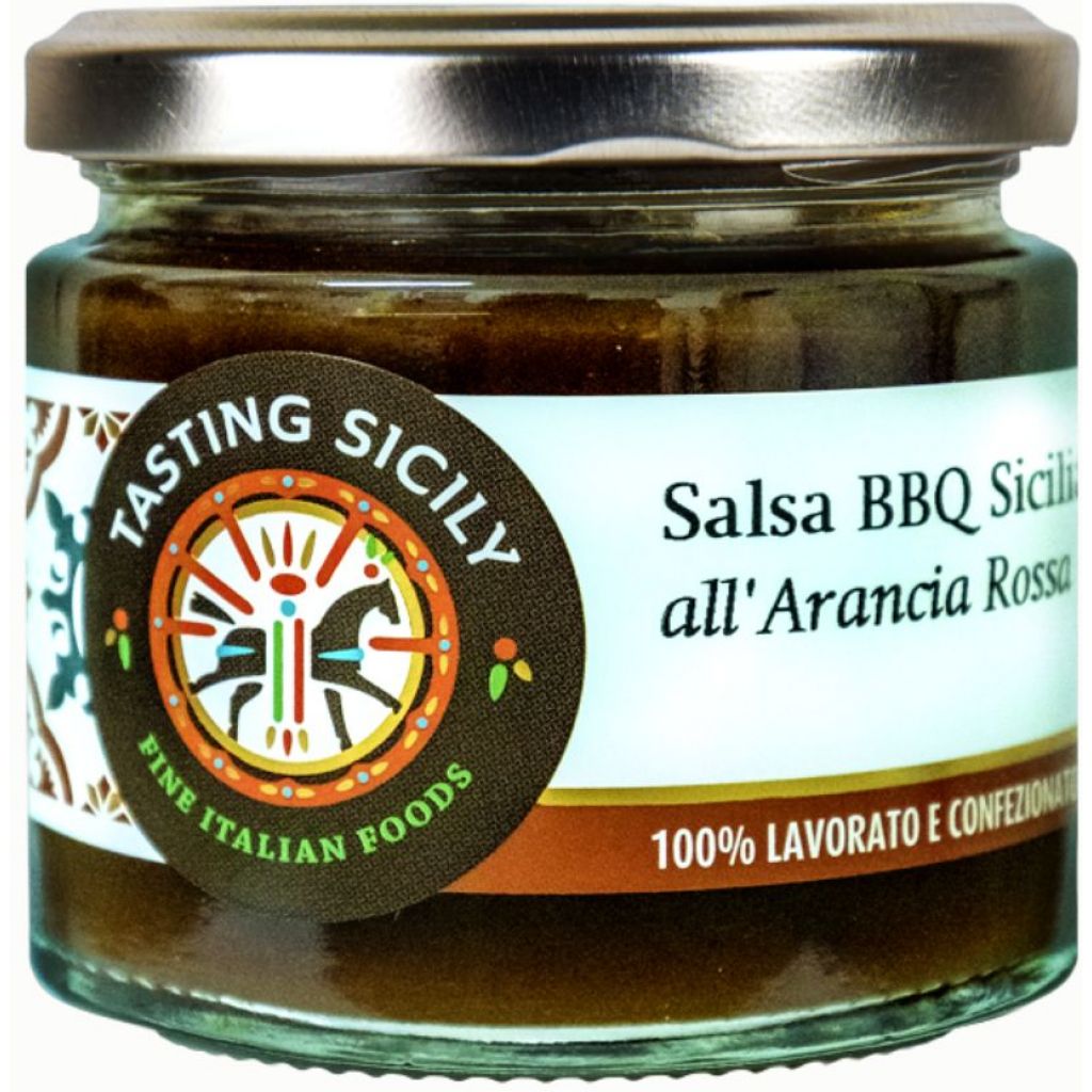Salsa BBQ Siciliana all'Arancia Rossa 200g