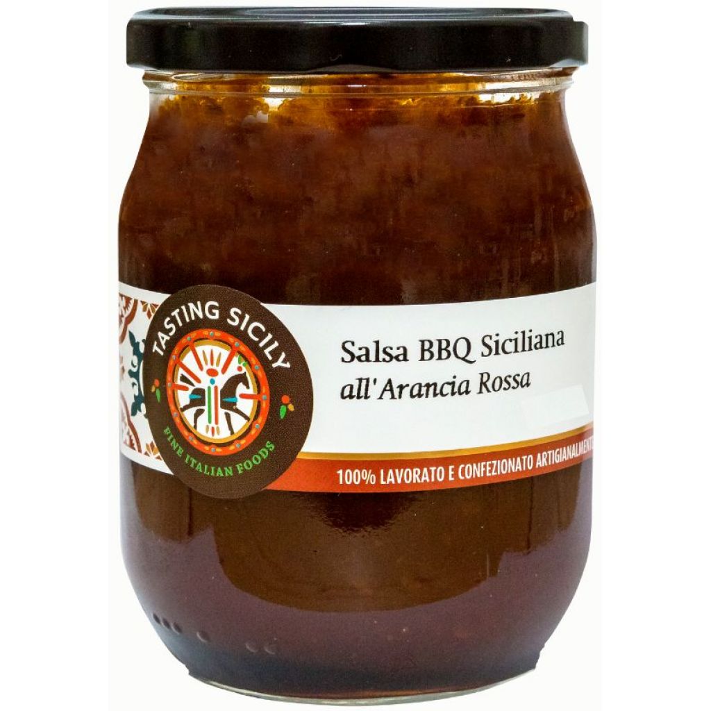 Salsa BBQ Siciliana all'Arancia Rossa 600g
