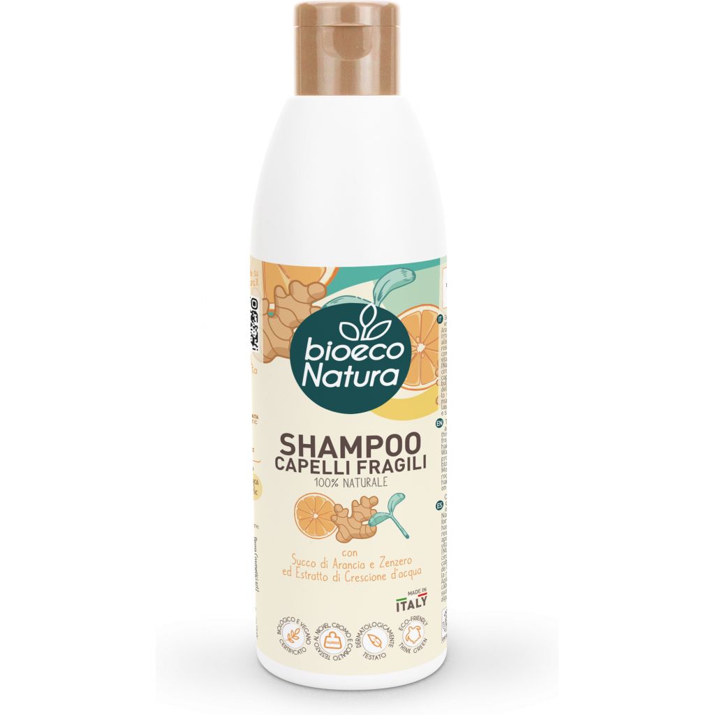 BIOECONATURA SHAMPOO CAPELLI FRAGILI 250 ml