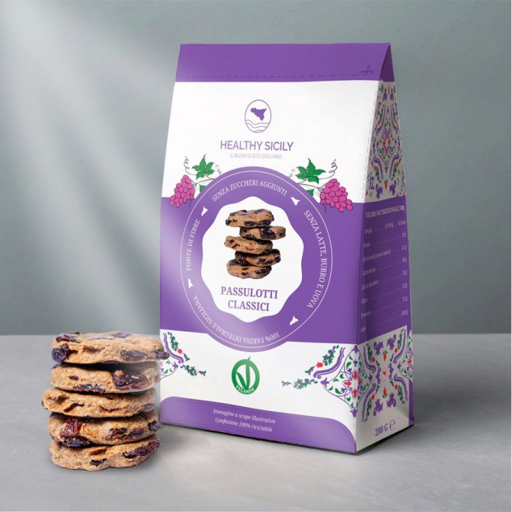 Sugar free Wholw Wheat Almond Biscuits (Passulotti)
