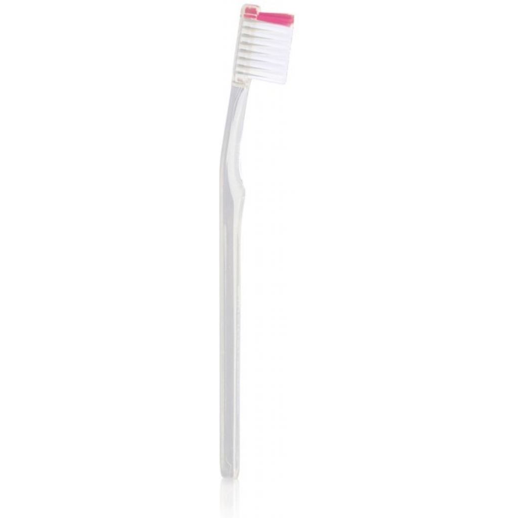 BIRICCO Eco-Sustainable Fuchsia Baby Toothbrush (silver)
