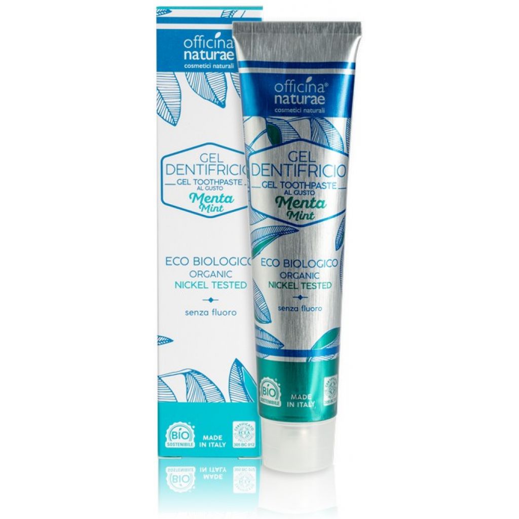 Mint toothpaste with aluminum tube 75 ml