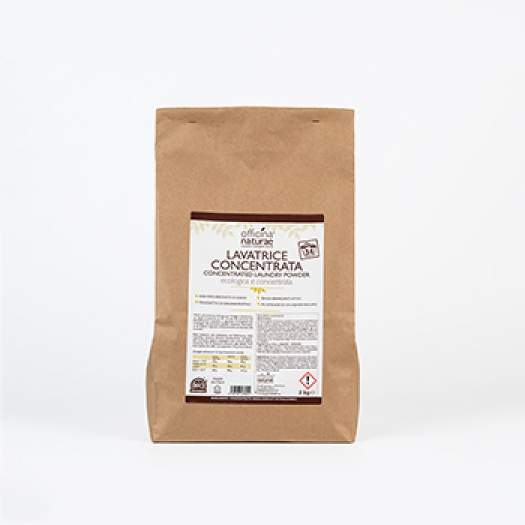 Officina naturae Polvere lavatrice sacco 2 Kg 