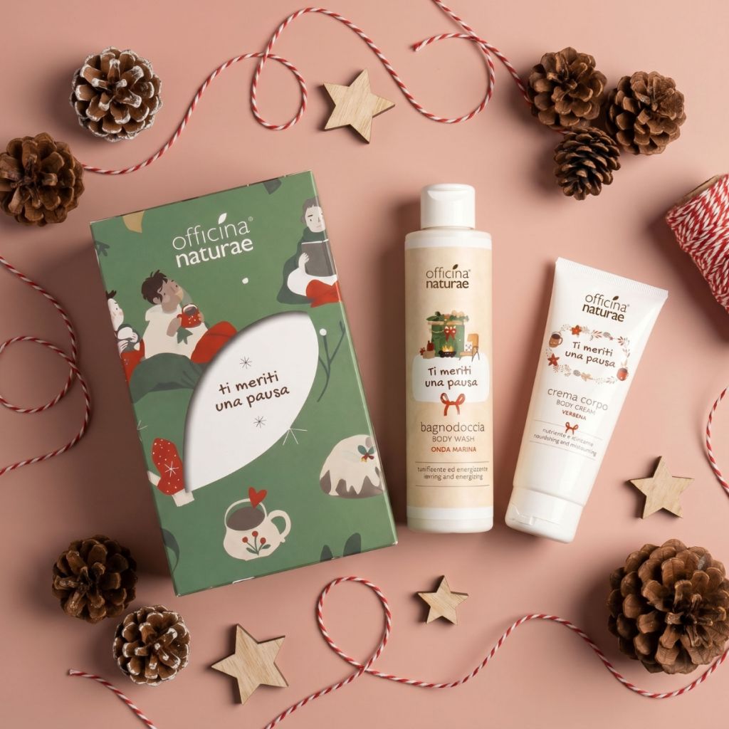 Kit Regalo Bagnodoccia Onda Marina e Crema Corpo Verbena