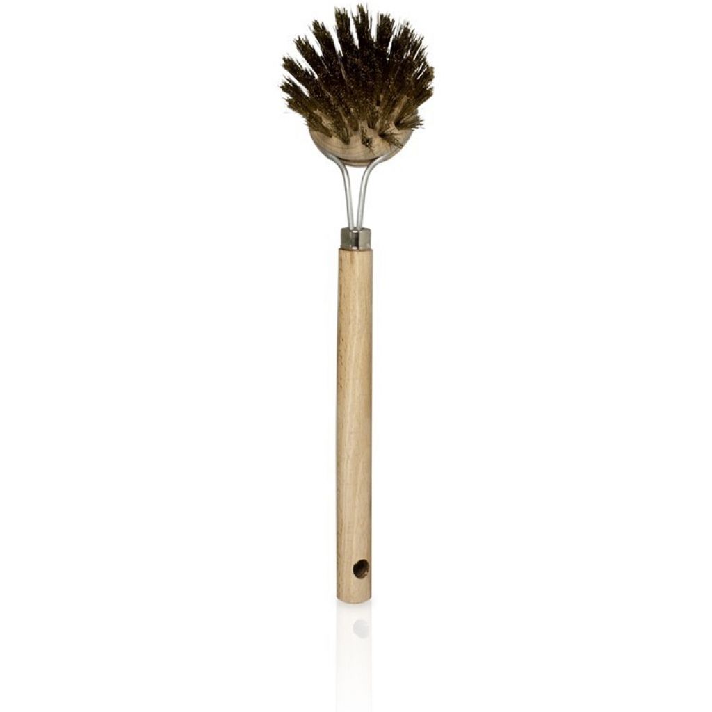 Grill brush with handle