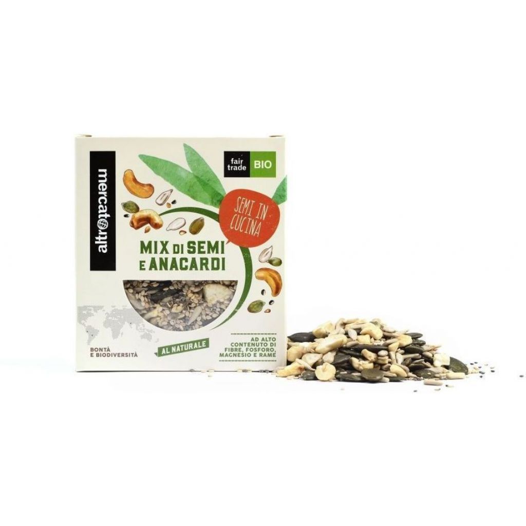 1086 Mix di semi e granella di anacardi - bio 150g
