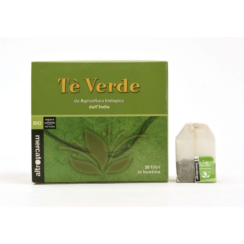 475 T&egrave; verde India 50 filtri 100g - bio