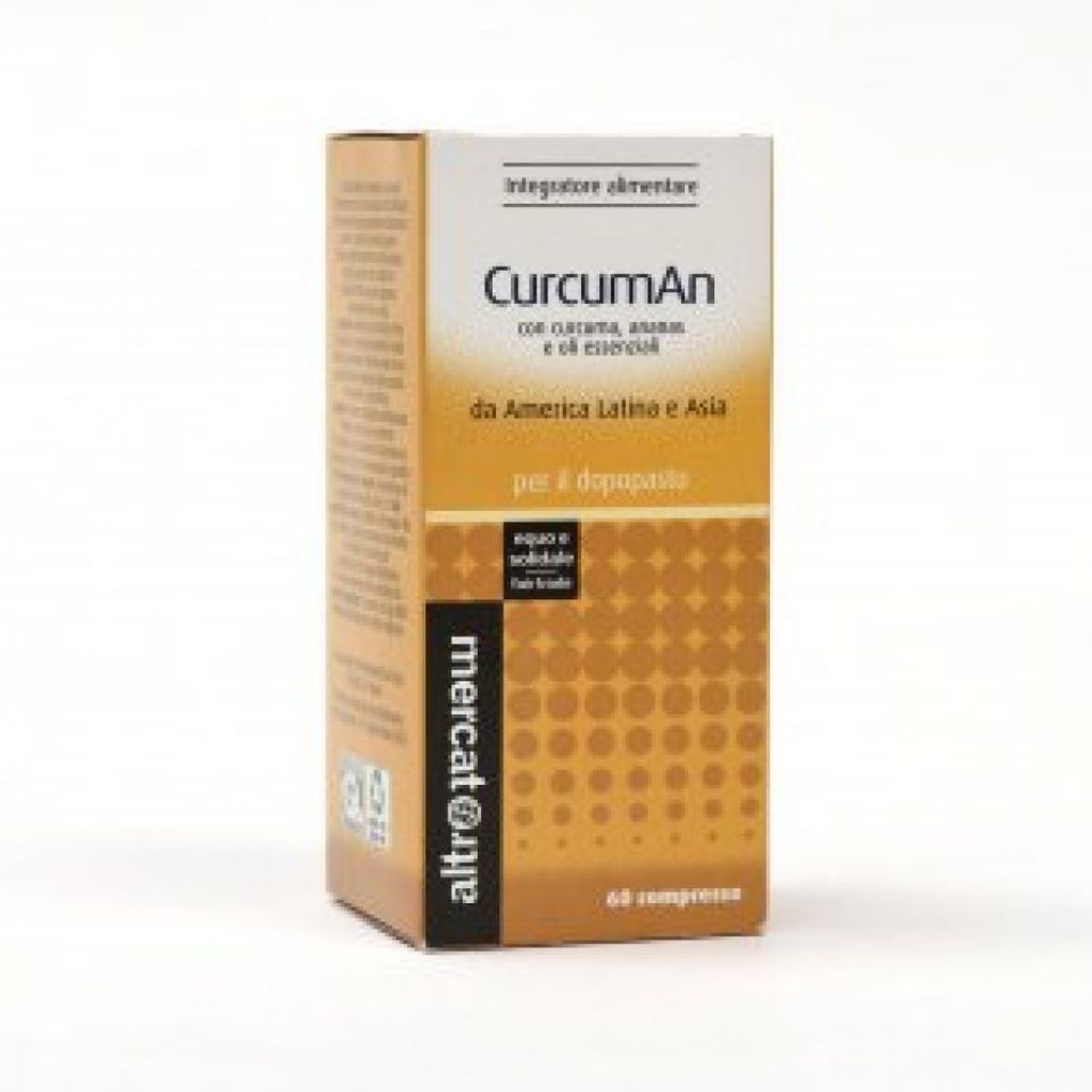 537 curcuma e ananas CurcumAnin compresse - integratore naturale p