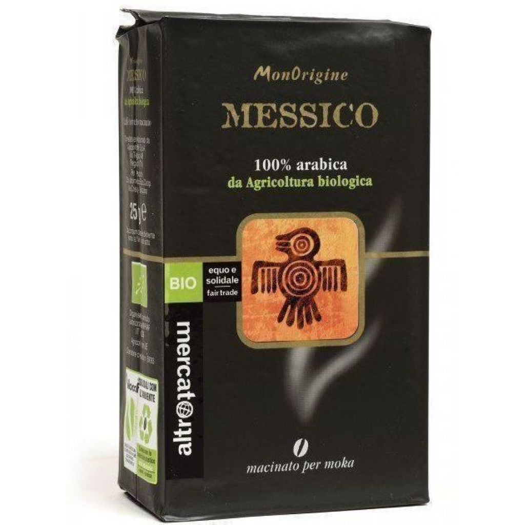 384 Caffè 100% arabica monorigine Messico macinato per moka - bio 250gr