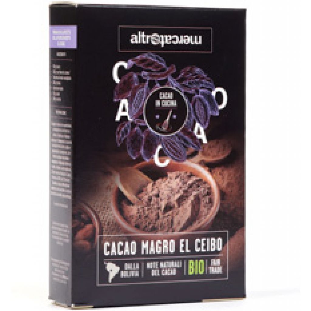 51 Cacao magro EL CEIBO in polvere - Bolivia - bio 150g