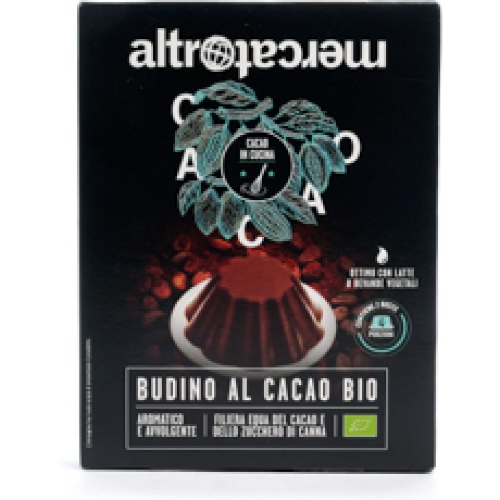 8554 preparato per Budino al cacao - bio - 2x45