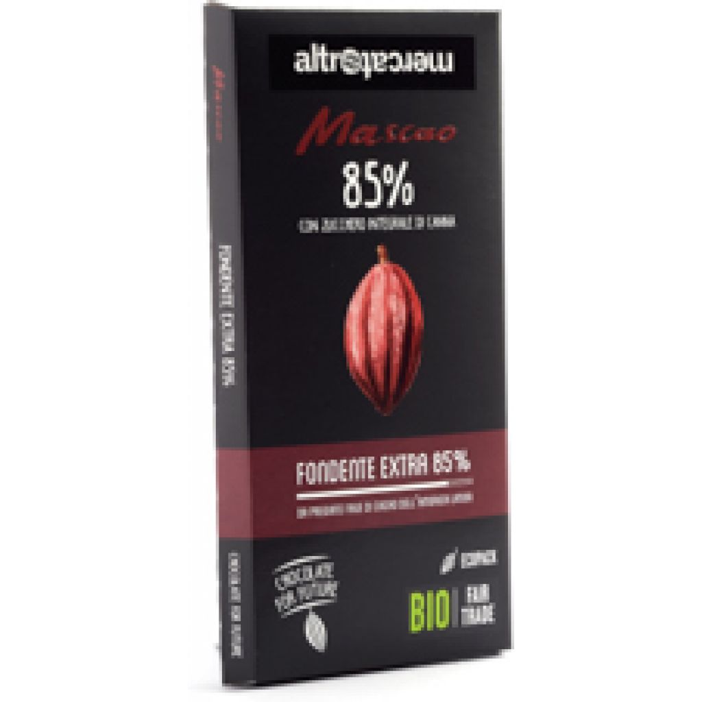 286 cioccolato Mascao fondente extra 85% - bio 80g