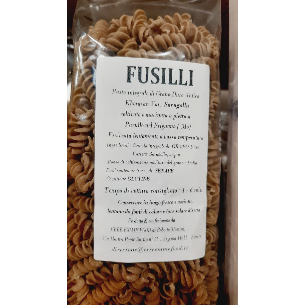 FUSILLI DI FARRO DICOCCO INTSEGRALE 500 Gr