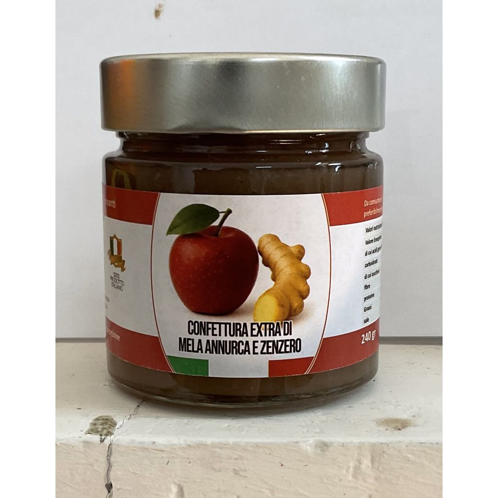 Confettura di Mela annurca e zenzero