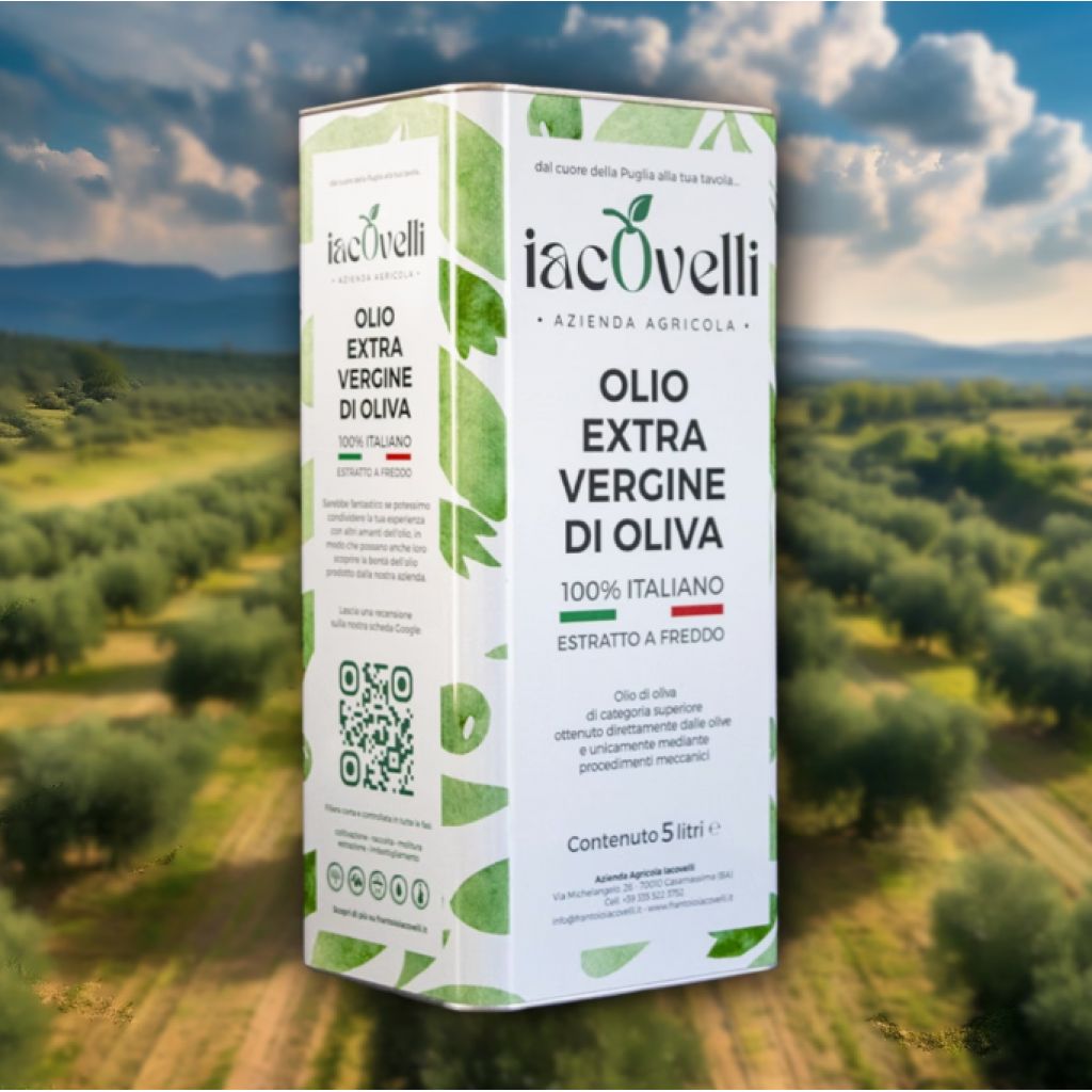 Olio extravergine di oliva - latta 5 litri