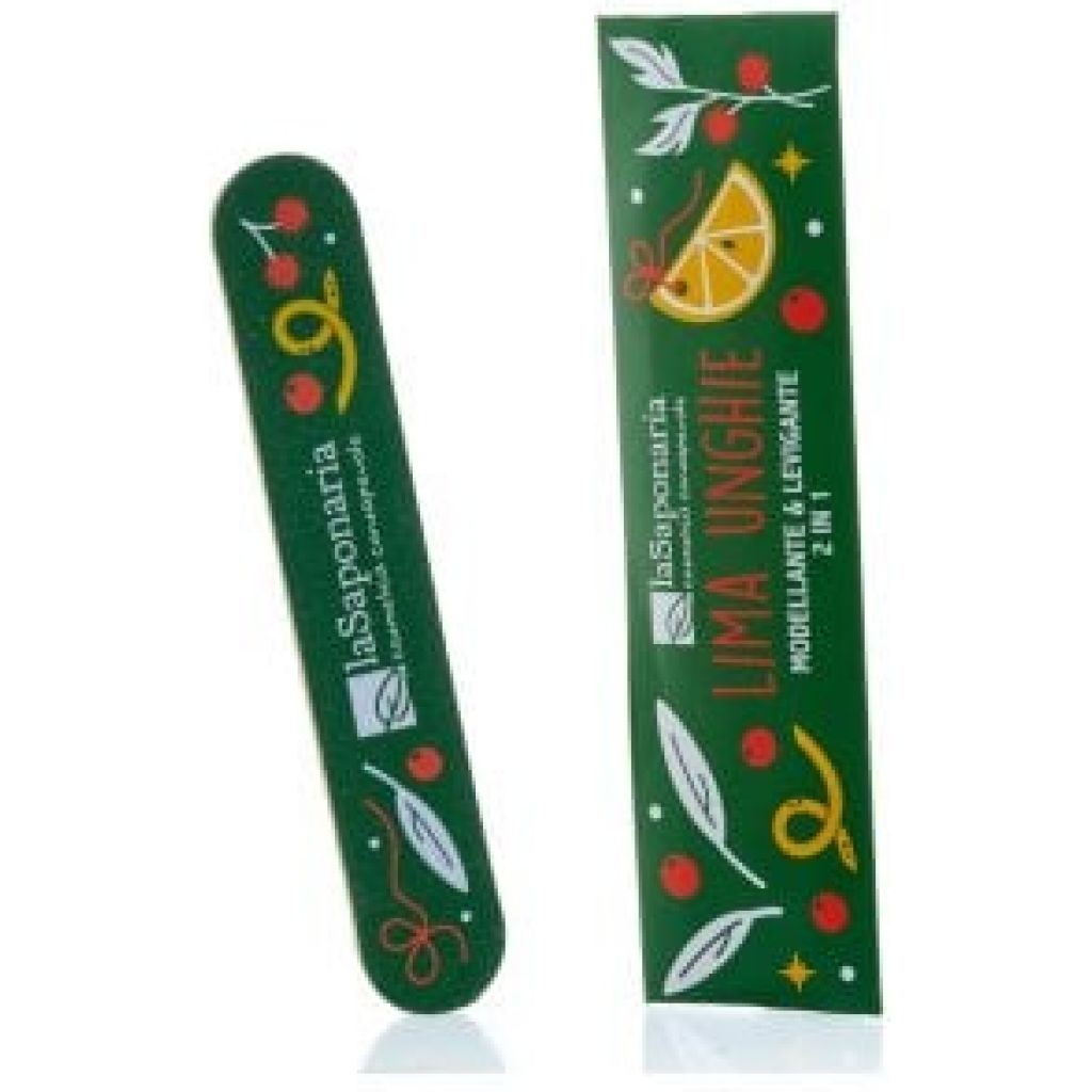 Limetta unghie 2 in 1 Bosco d'inverno, grana 180-240 NEW!