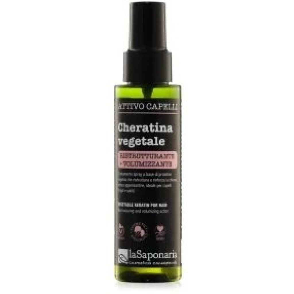 Cheratina vegetale - Attivo spray capelli ristrutturante 100 ml