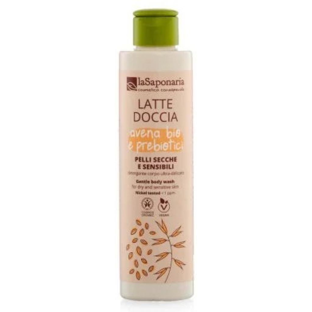 Latte doccia pelli secche e sensibili - AVENA BIO E PREBIOTICI 200 ml
