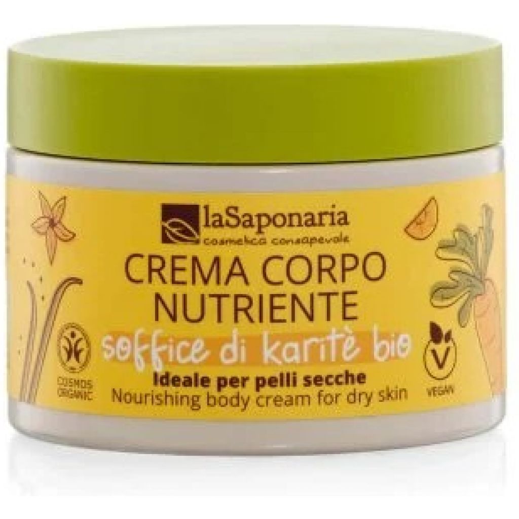 Crema corpo nutriente - Soffice di Karitè Bio 200 ml