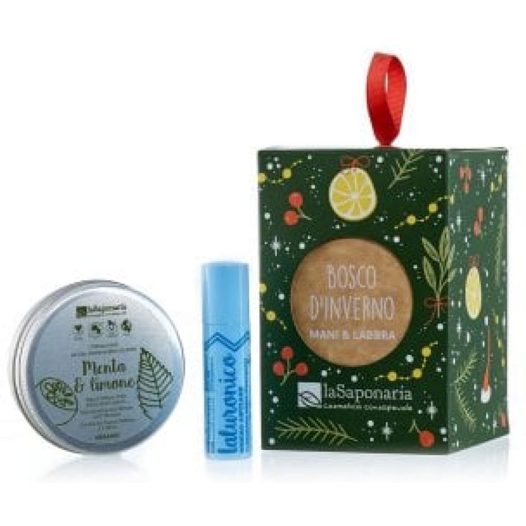 Lanterna Bosco d'inverno - Crema mani Menta&Limone + Biocao Ialuronico NEW!