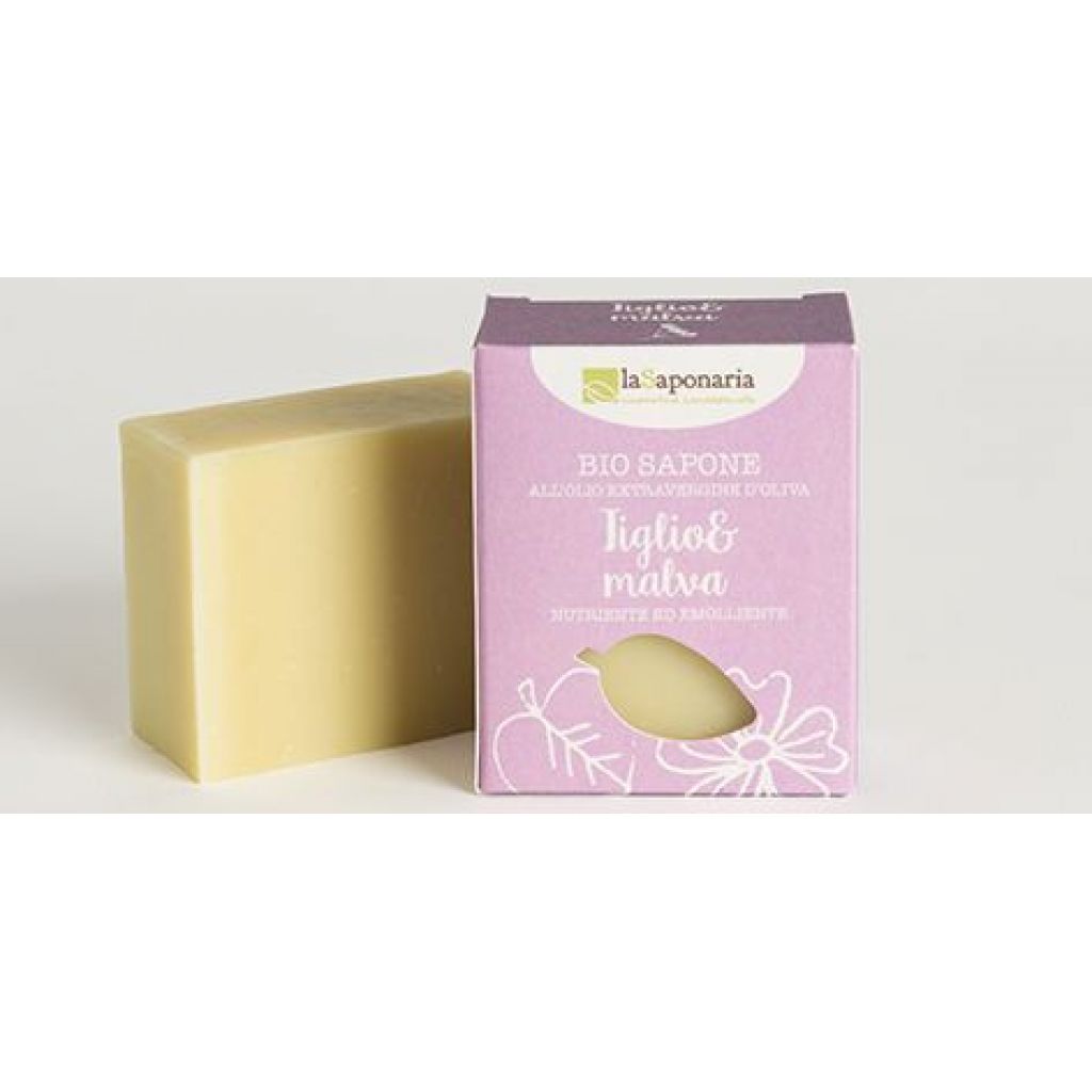Soap lime and mauve 100gr