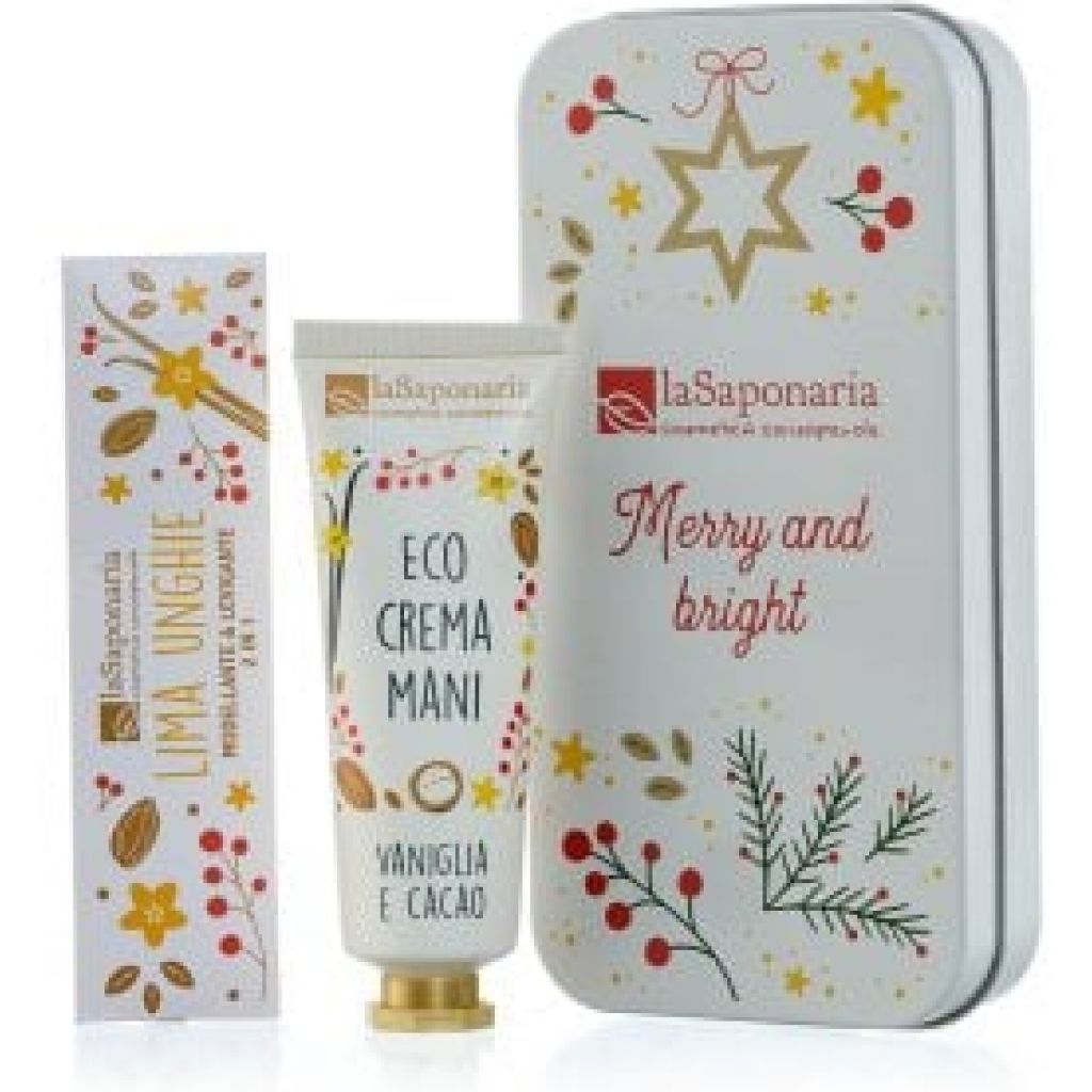 SCRIGNO - Crema mani Vaniglia e cacao + limetta unghie Dolci coccole NEW!.