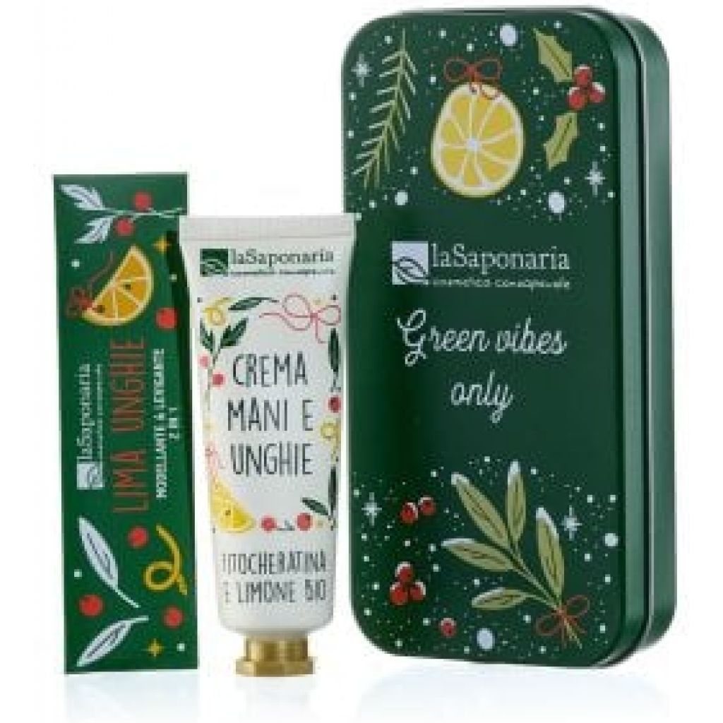 SCRIGNO - Crema mani fitocheratina e limone + limetta Bosco d'inverno NEW!