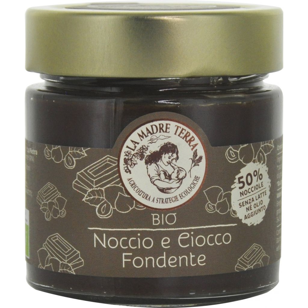 CRE03IGP  Noccio e Ciocco 230gr fondente nocciola Piemonte IGP
